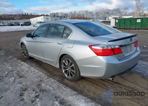 2013 Honda Accord Sport from USA, damaged, VIN 1HGCR2F53DA184031